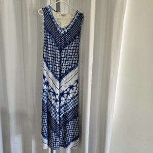 One World full length sleeveless dress